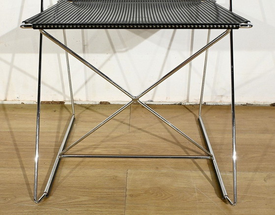 Image 1 of Suite De 5 Chaises Nuova X Line Omli Pour Magis, Par Niels Joergen Haugesen – 1980