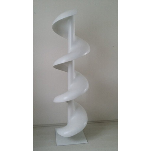 Sculpture vintage d'un ver à hélice, 1970