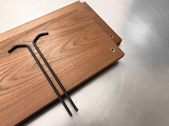 Image 1 of 1/16 Poul Cadovius Accessoires Étagère Shelf Unit Cado Teak + 2 supports métalliques
