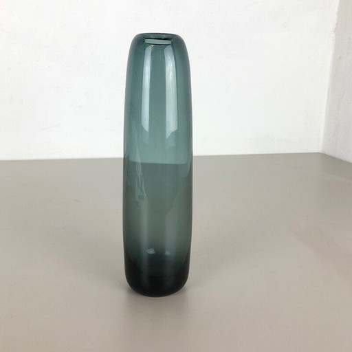 Grand vase vintage en Turmaline par Wilhelm Wagenfeld pour WMF, Allemagne Bauhaus 1960s
