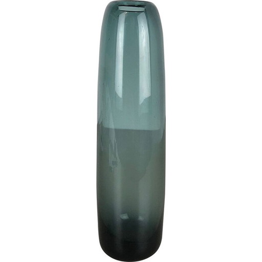 Grand vase vintage en Turmaline par Wilhelm Wagenfeld pour WMF, Allemagne Bauhaus 1960s
