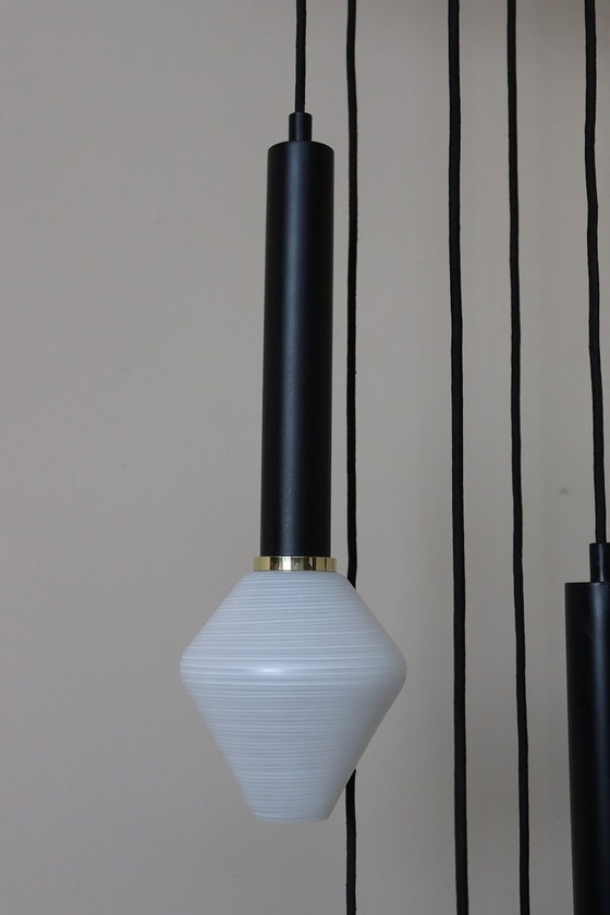 Image 1 of Lustre à cinq niveaux en cascade, 1960s