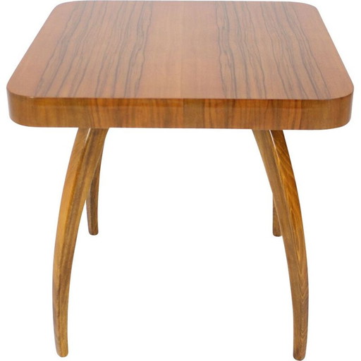Table basse vintage en bois, Tchécoslovaquie
