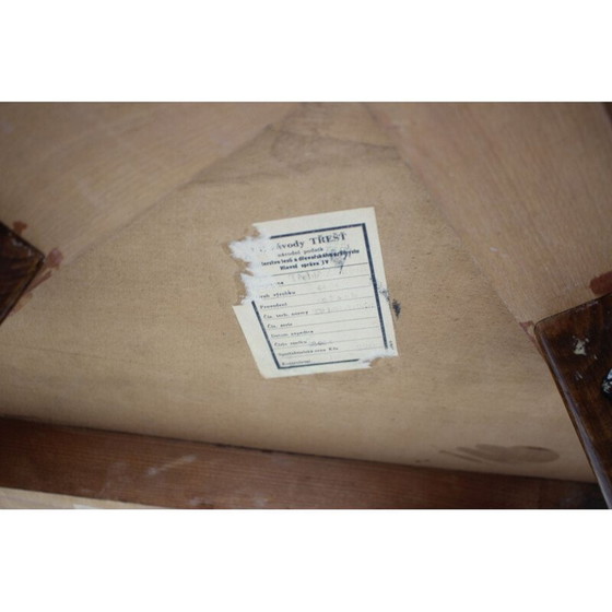 Image 1 of Table basse vintage en bois, Tchécoslovaquie