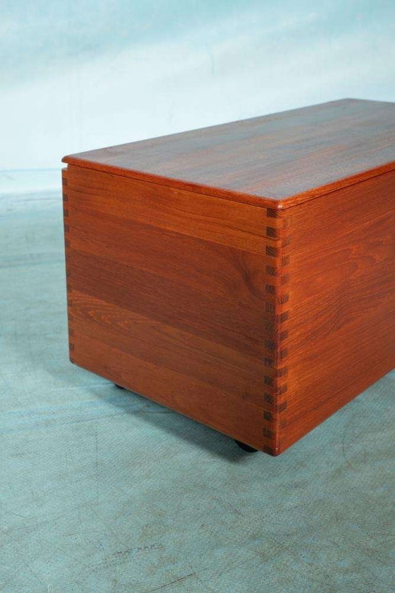 Image 1 of Meubles de rangement design danois du milieu du siècle, chariot vintage Salin