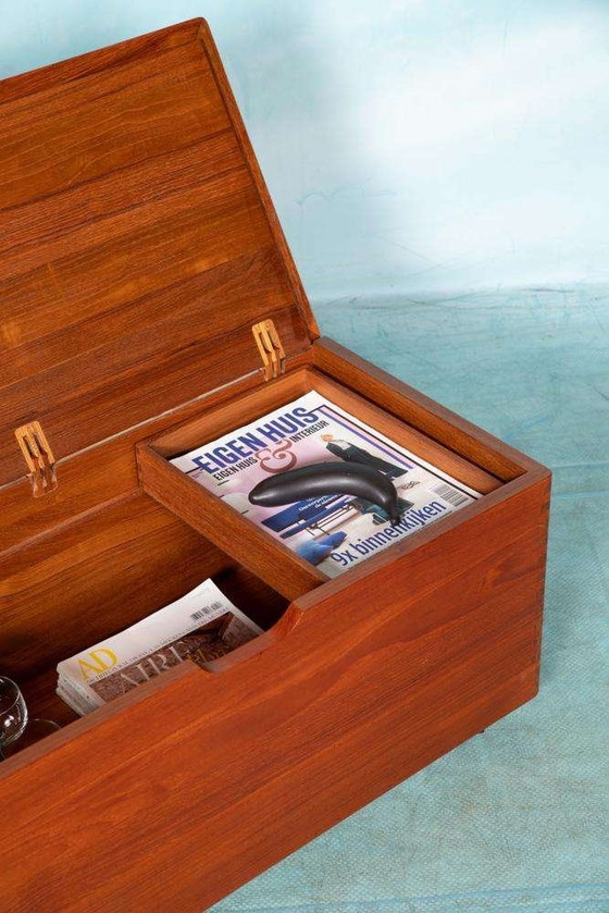 Image 1 of Meubles de rangement design danois du milieu du siècle, chariot vintage Salin