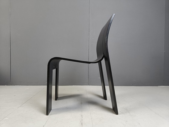 Image 1 of Ensemble de 6 chaises empilables Gijs Bakker, 1980S