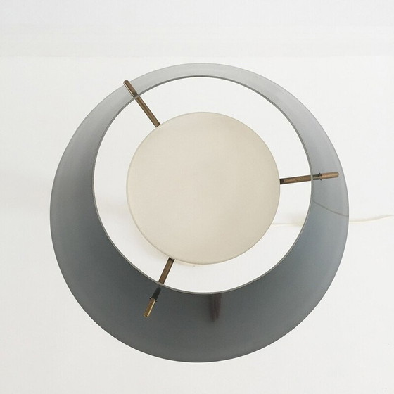 Image 1 of Lampe de table vintage en métal vert par Hans-Agne Jakobsson, Suède 1960