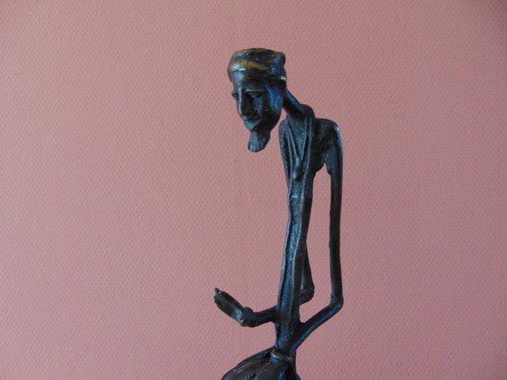 Image 1 of Statue africaine en bronze.