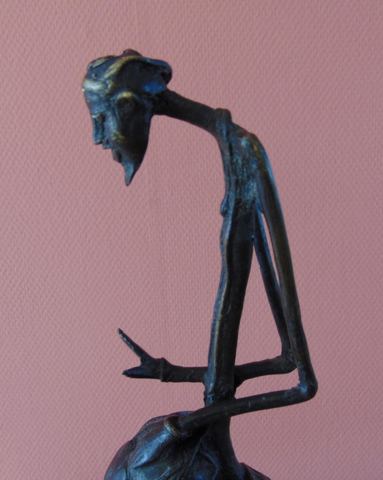 Image 1 of Statue africaine en bronze.