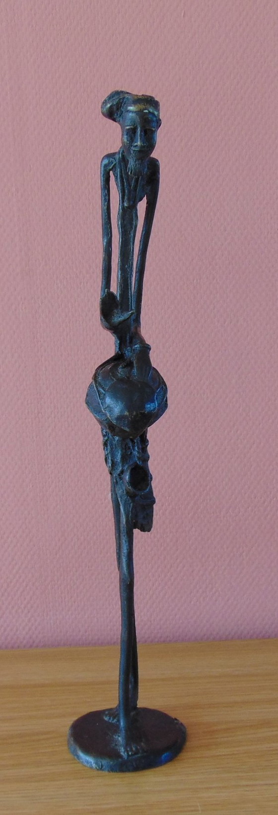 Image 1 of Statue africaine en bronze.