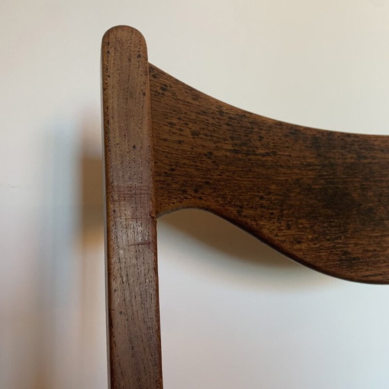 Image 1 of Ensemble de 4 chaises vintage par Arne Wahl Iversen pour Glyngøre Stolefabrik, 1960