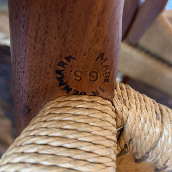 Image 1 of Ensemble de 4 chaises vintage par Arne Wahl Iversen pour Glyngøre Stolefabrik, 1960