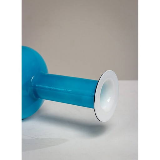 Vase vintage Gulvvas par Otto Brauer pour Kastrup Holmegaard, Danemark, années 1970