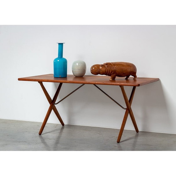 Image 1 of Vase vintage Gulvvas par Otto Brauer pour Kastrup Holmegaard, Danemark, années 1970