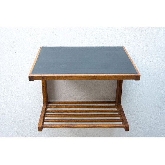 Image 1 of Etagère murale vintage en bois de hêtre par Uluv, Tchèque 1960