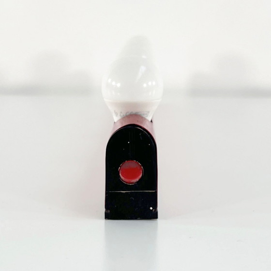 Image 1 of Lampe murale rouge à 4 ampoules de Targetti, 1970S