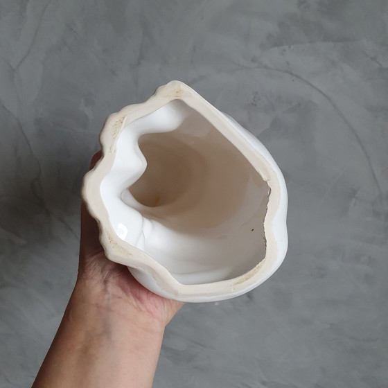 Image 1 of Statue de chat vintage 1980 avec yeux en verre