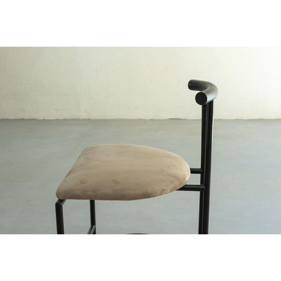 Image 1 of Ensemble de 4 chaises vintage en métal de Tokyo par Rodney kinsman, 1980