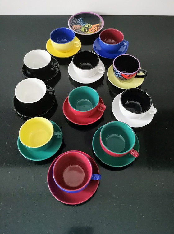 Image 1 of Tasses à espresso Neospace Italie 1980