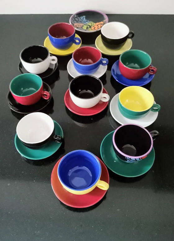 Image 1 of Tasses à espresso Neospace Italie 1980