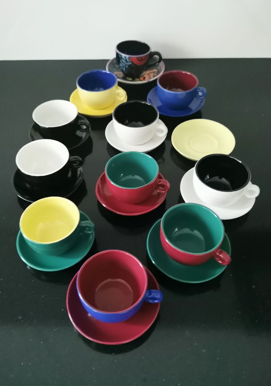 Image 1 of Tasses à espresso Neospace Italie 1980