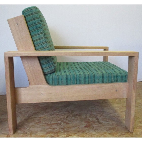 Image 1 of Paire de fauteuils vintage en chêne naturel d'Esko Pajamiès