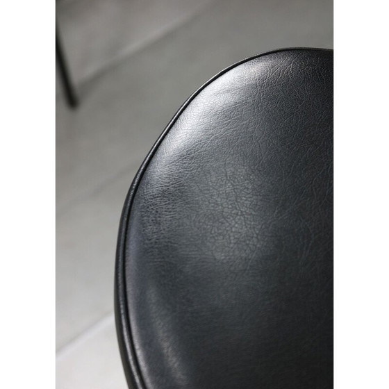 Image 1 of Tabouret pivotant flexible italien vintage