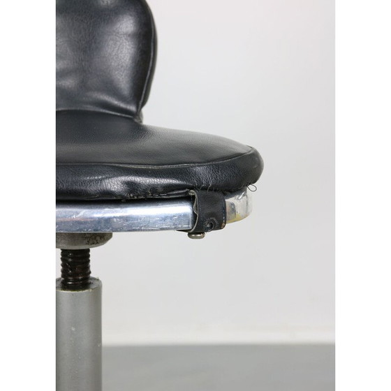 Image 1 of Tabouret pivotant flexible italien vintage