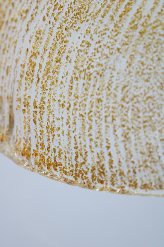 Image 1 of Suspension en verre des années 1970, Italie