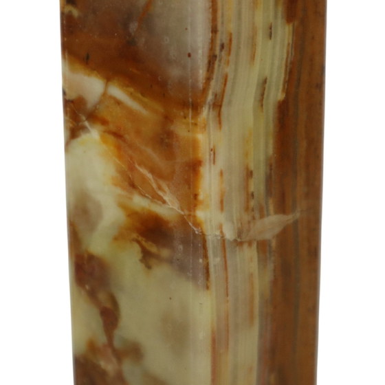 Image 1 of Porte-manteau Hollywood Regency Onyx et laiton