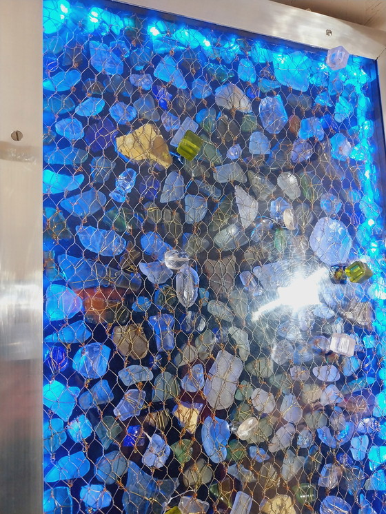 Image 1 of Grand Luminaire D'Art Années 80