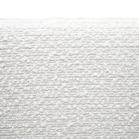 Image 1 of Canapé vintage 2 places en bois et boucle blanche par Mario Franchioni pour Framar, Italie 1960