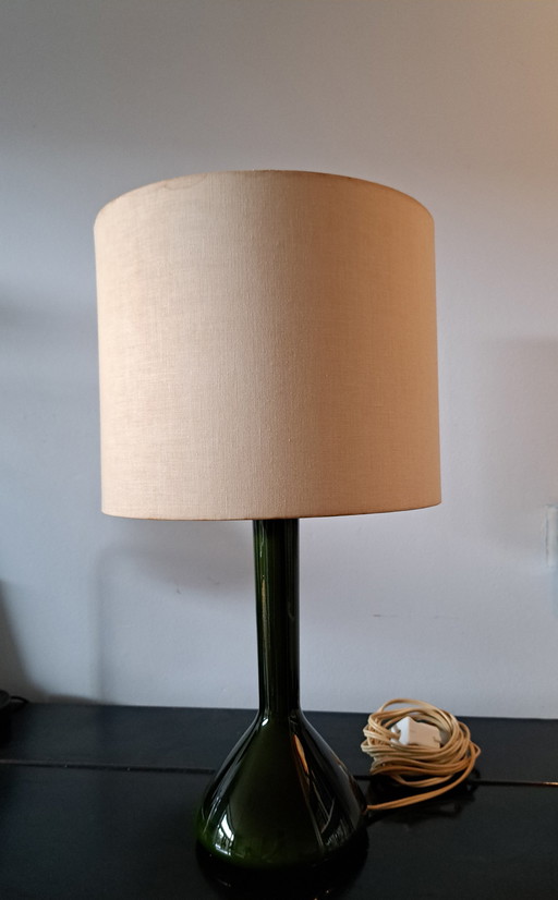 Lampe de table en verre Kastrup Holmegaard 1960s