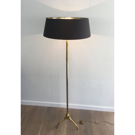Image 1 of Lampadaire vintage en laiton, 1960