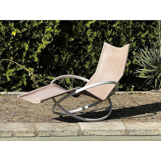 Image 1 of Fauteuil à bascule vintage modèle Jetstar par Roger Lecal, 1975