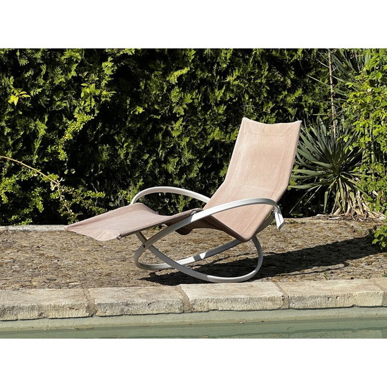 Image 1 of Fauteuil à bascule vintage modèle Jetstar par Roger Lecal, 1975