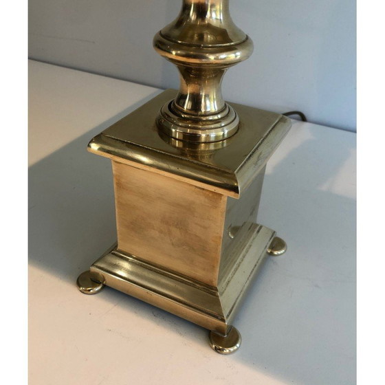 Image 1 of Paire de lampes en laiton, France 1940s