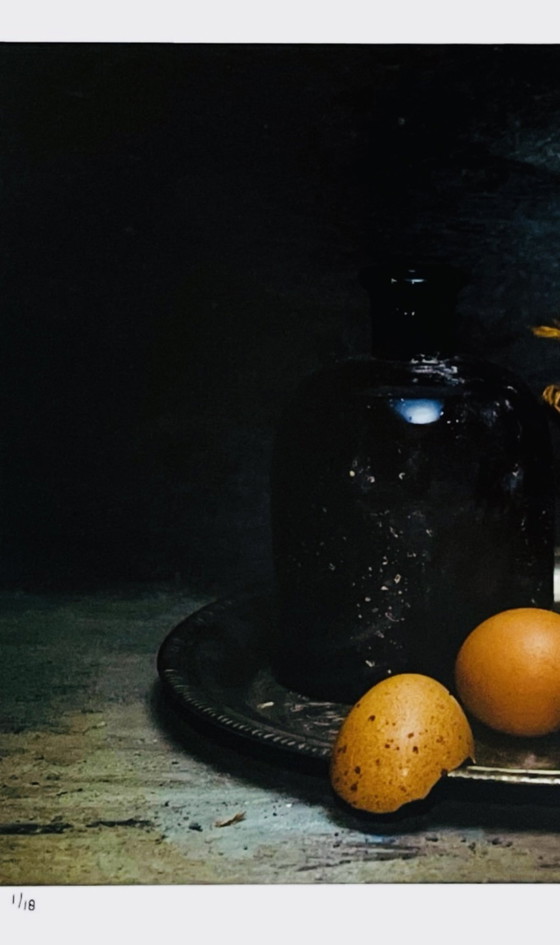 Image 1 of Nature morte "Oignons et œufs" de Mos Merab Samii