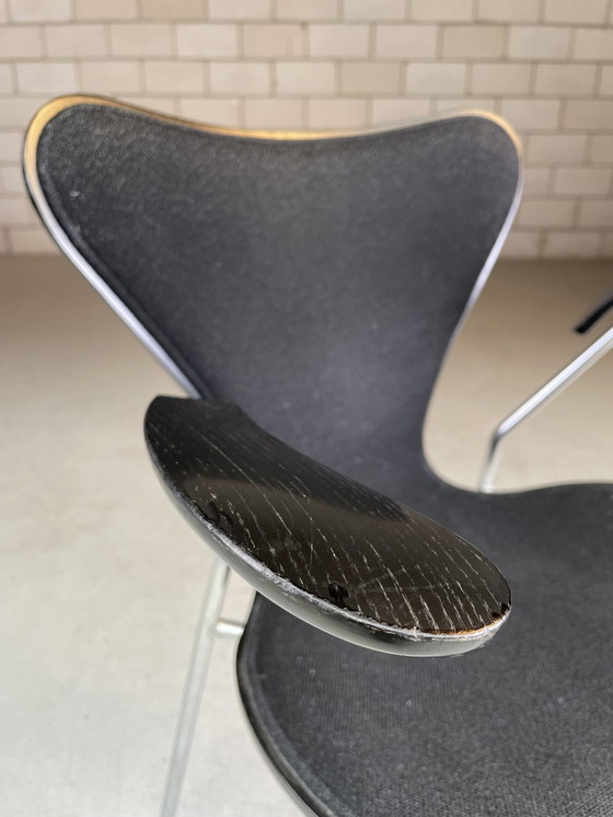 Image 1 of 4X chaise papillon Fritz Hansen