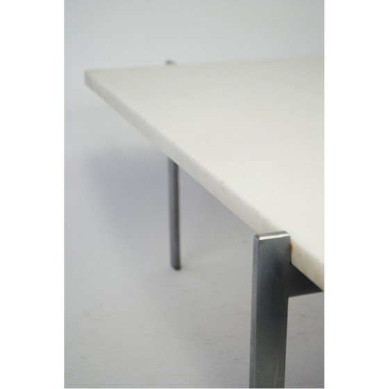 Image 1 of Table basse vintage en marbre PK61 par Poul Kjaerholm pour E. Kold Christensen, 1956