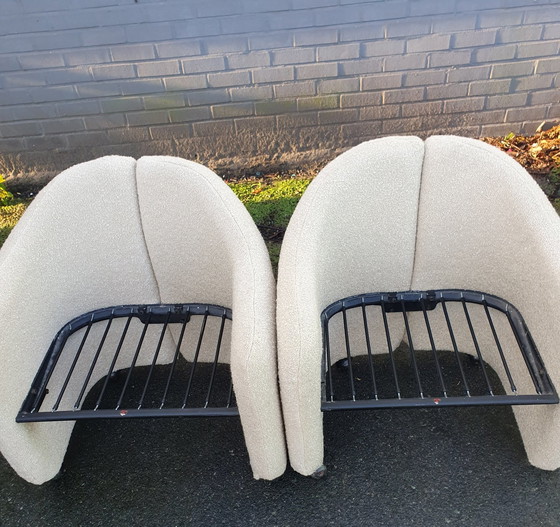 Image 1 of Vintage Tecno Ts 142 Seats Eugenio Gerli