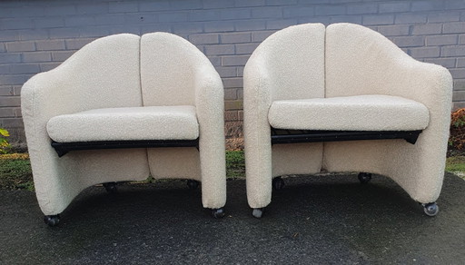 Vintage Tecno Ts 142 Seats Eugenio Gerli