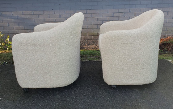 Image 1 of Vintage Tecno Ts 142 Seats Eugenio Gerli