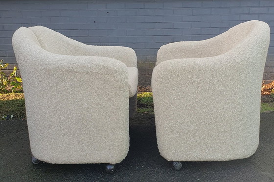 Image 1 of Vintage Tecno Ts 142 Seats Eugenio Gerli