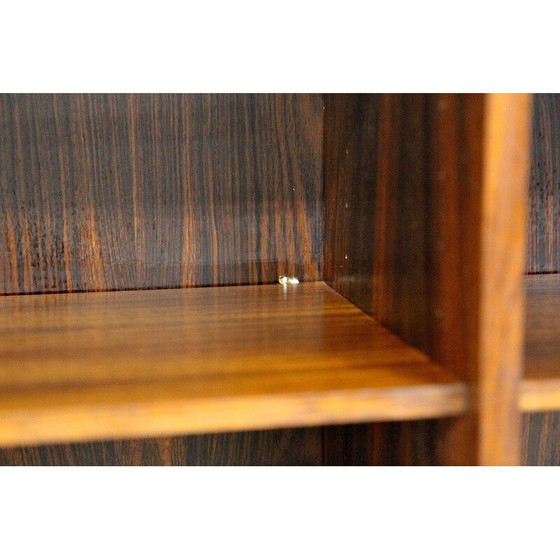 Image 1 of Bibliothèque vintage en bois de rose par Ib Kofod Larsen pour Faarup Møbelfabrik, Suède 1960