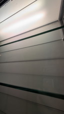 Grande vitrine professionnelle en verre