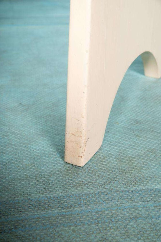 Image 1 of Tabouret vintage design suédois Gilbert Marklund, tabouret en pin des années 60