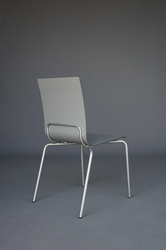 Image 1 of Slim Shell Minimalist Dining Chairs By Arik Levy For Ligne Roset, 2000S. Ensemble de 4