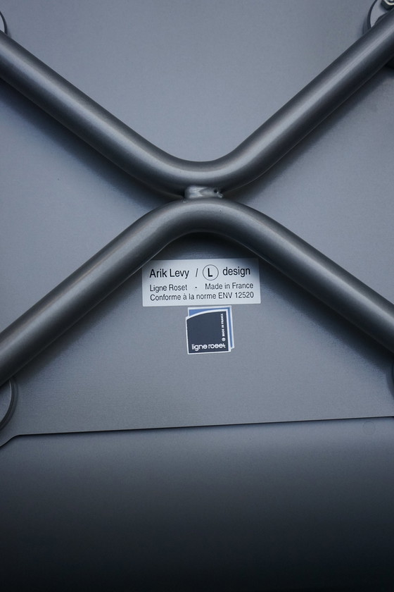 Image 1 of Slim Shell Minimalist Dining Chairs By Arik Levy For Ligne Roset, 2000S. Ensemble de 4